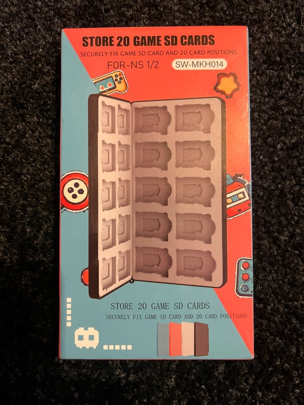 SD Game Card Storage Holder- Nintendo Switch